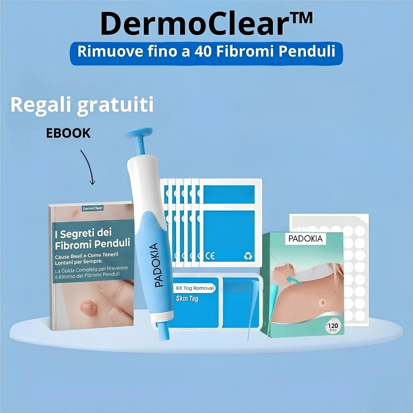 DermoClear™ – Addio ai Fibromi Penduli!