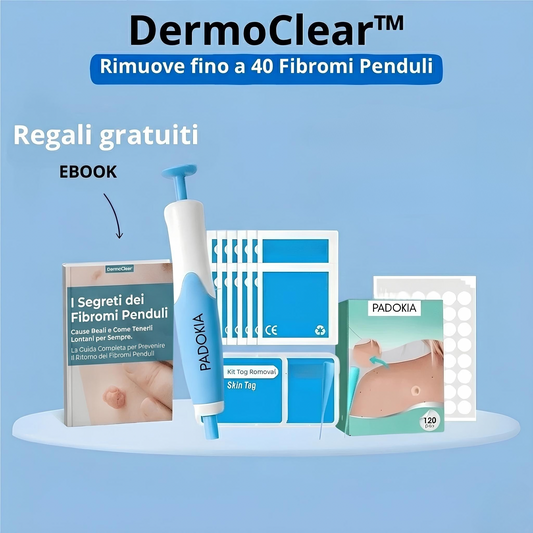 DermoClear™ – Addio ai Fibromi Penduli!